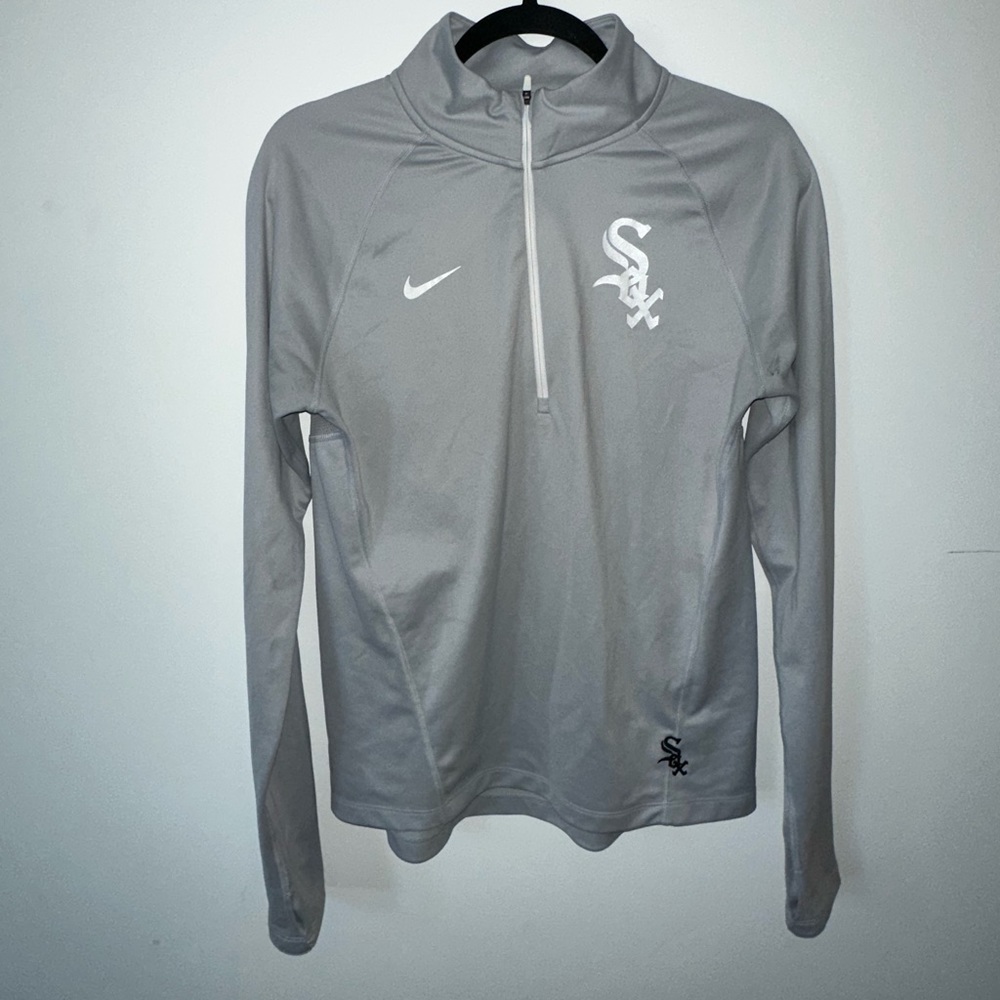 Women’s White Sox 3/4 Zip Up